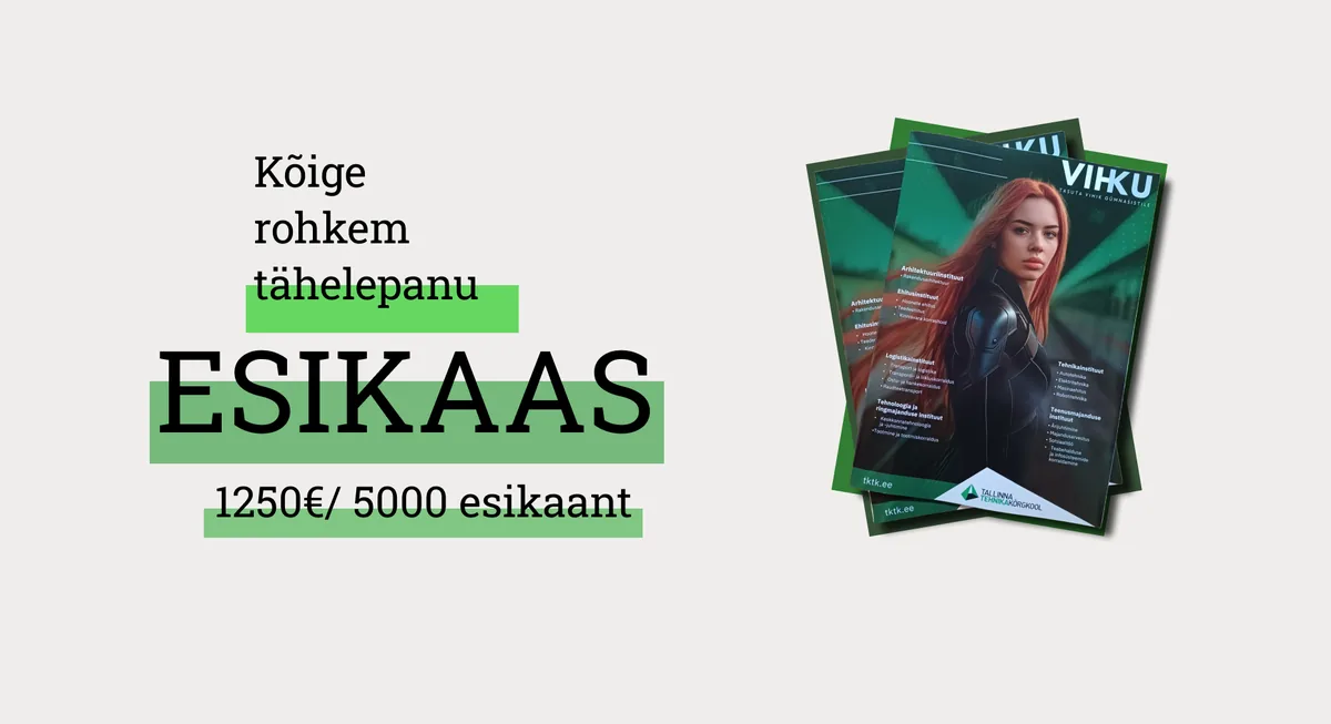 Esikaas hinnakiri